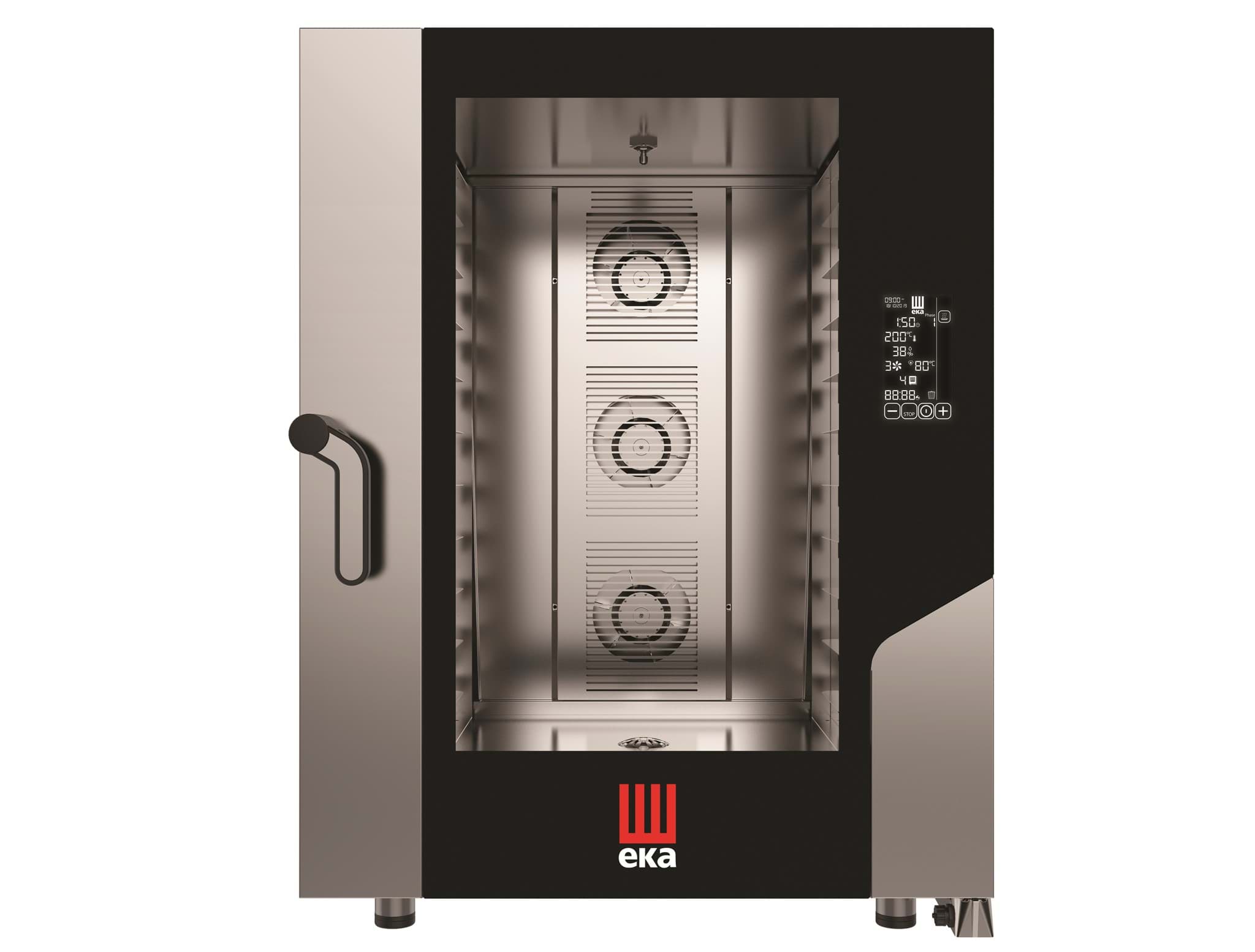 EKA MILLENNIAL SERİSİ ELEKTRİKLİ KONVEKSİYON NEMLENDİRMELİ FIRIN ELEKTRONİK KONTROL - MKF 1064 BM resmi